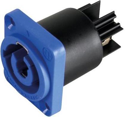 Actual product image Neutrik - Powercon 3-Pin Mounting, Blue, Energized / Power Input