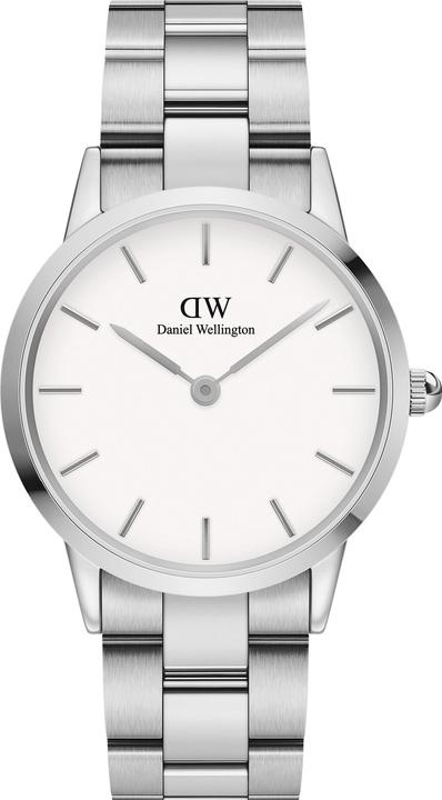 Actual product image Daniel Wellington Iconic Link White Silver (28 mm) (Analogue wristwatch, 28 mm)