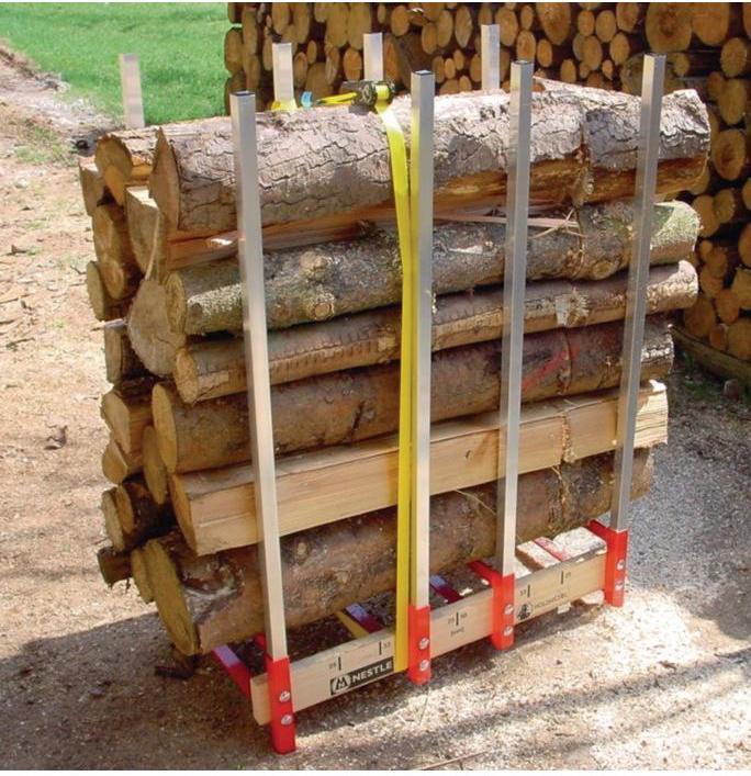 Produktbild Nestle Sägebock Holzmichel Breite 820 x Höhe 203 x Tiefe 465 mm Alu / Holz
