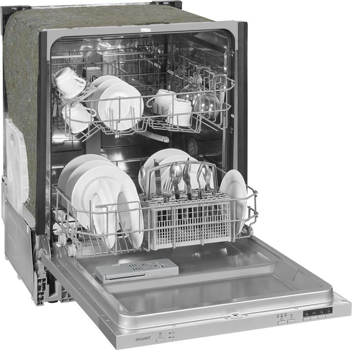 Produktbild Exquisit EGSP6012-E-030E silber - Geschirrspüler