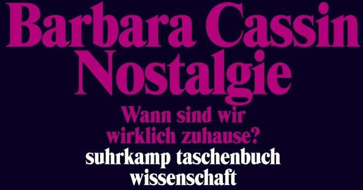 Immagine prodotto Nostalgie (Tedesco, Barbara Cassin, 2023)
