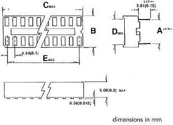 Produktbild Velleman IC-FASSUNG, 24-POLIG, DIL, 300 MIL