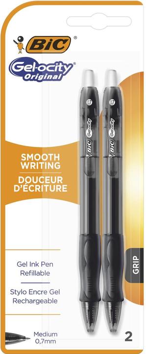 Image du produit Bic Gel-ocity (Noir, 2 x)