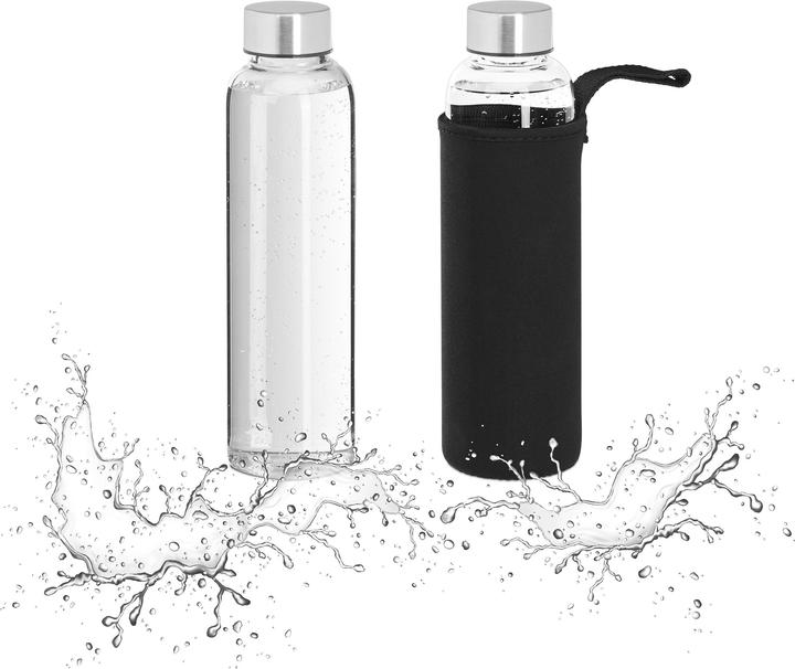 Produktbild Relaxdays 2x Trinkflasche (0.50 l)