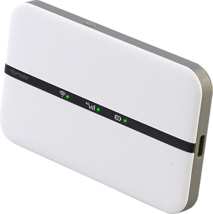 Produktbild Simvalley Mobiler 4G/LTE-Router im Kreditkartenformat