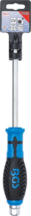 Actual product image BGS Screwdriver, Blade with Hexagon profile Cross Slot PH3 Blade Length 150 mm (Phillipps cross recess (PH))