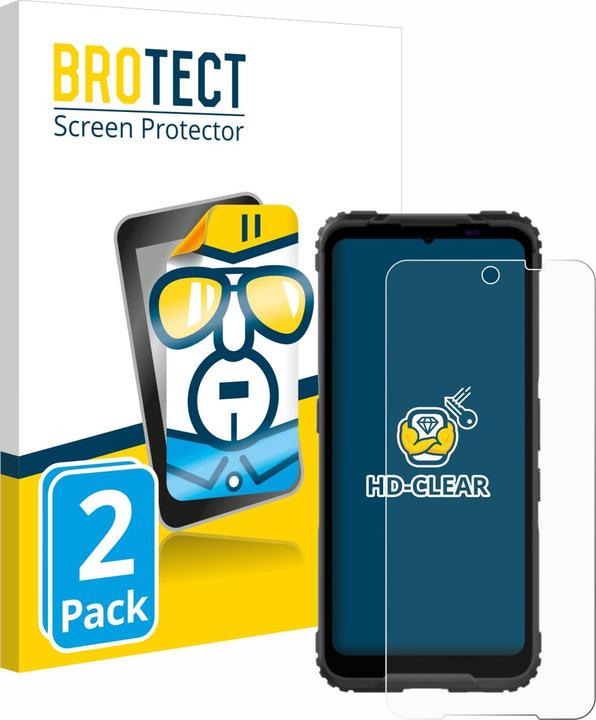 Produktbild BROTECT Schutzfolie Displayschutz Klar (2 Stück, ZTE Blade V6)
