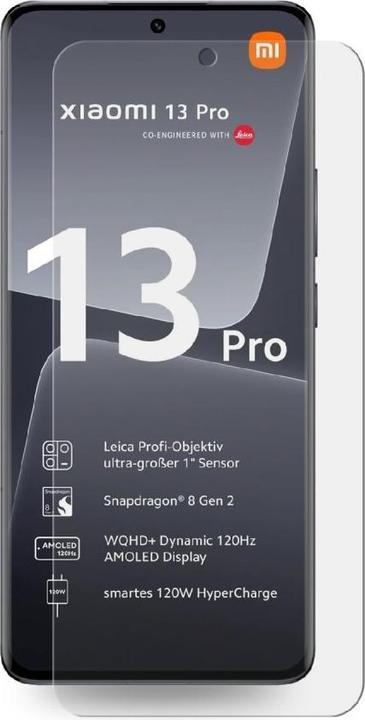 Produktbild Protectorking 4x 9H Panzerglas flexibel HD Klar (4 Stück, Xiaomi 13 Pro)