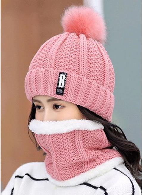 Image du produit MU Classic Set bonnet et chauffe-cou tricotés (One Size) (Taille unique)