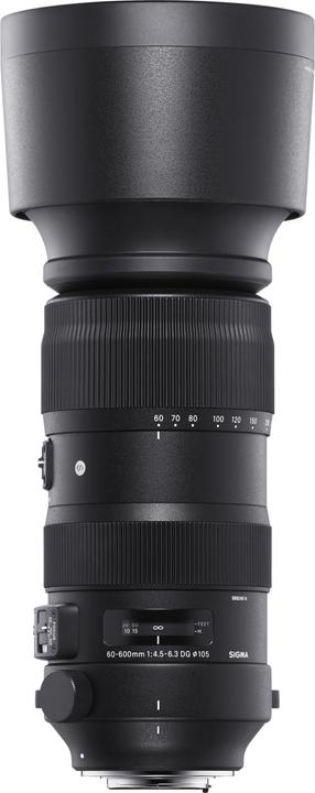 Actual product image Sigma 60-600mm F4.5-6.3 DG OS HSM | Sports, Canon EF (Canon EF, Canon EF-S, full size, APS-C / DX)