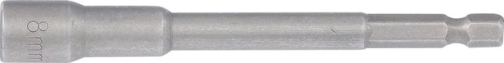 Image du produit BGS Douille à choc, six pans, extra longue pour perceuses 6,3 mm (1/4") 8 mm (8 mm)