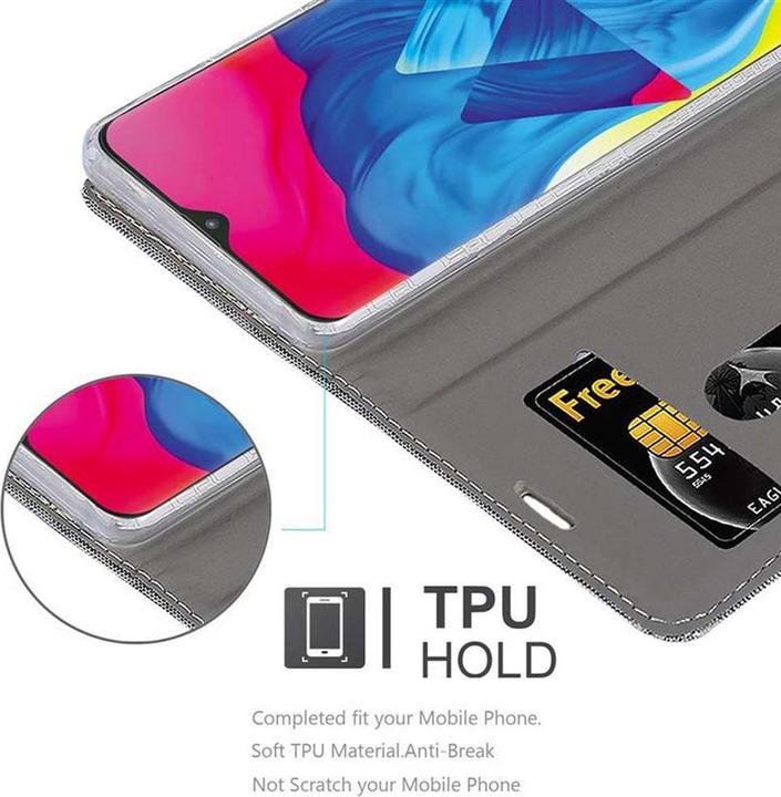 Image du produit Cadorabo Couverture look jeans Book (Samsung Galaxy A10, HTC One M10)
