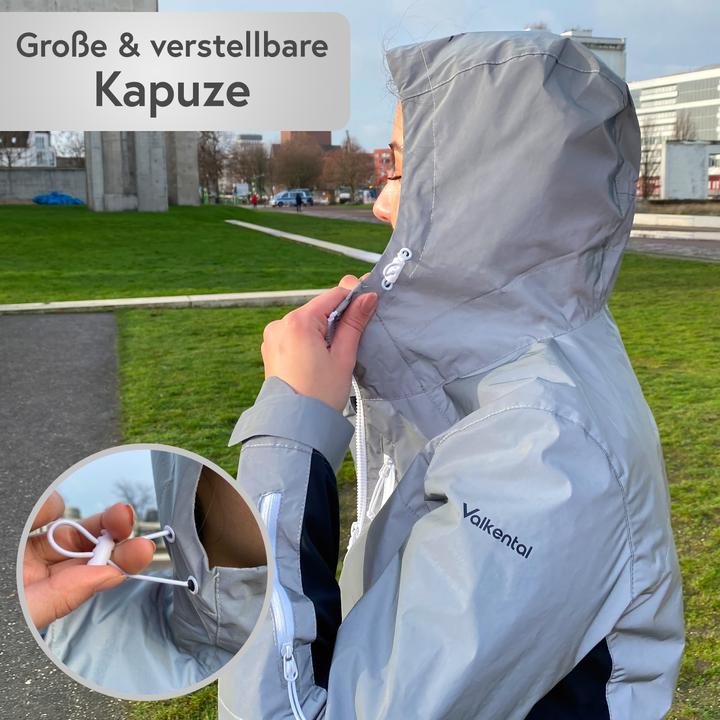 Produktbild Valkental Funktionale & reflektierende Softshelljacke für Outdooraktivitäten - Damen (XL)