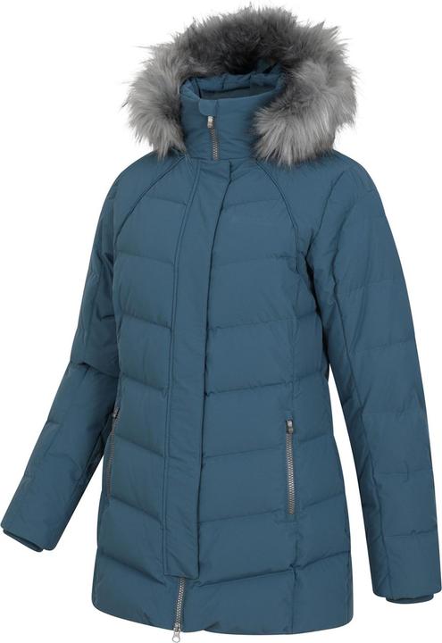 Actual product image Mountain Warehouse Womens/Ladies Isla II Long Down Jacket (34 D)