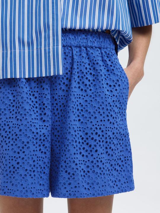 Actual product image Selected Femme Broderie Anglaise Højtaljede shorts (38)