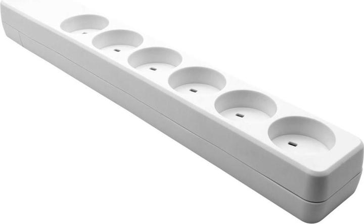 ProXtend Danish IT Power Strip 6-way blanc (6 x, CEE 7/3)