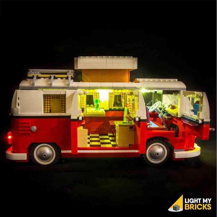 Produktbild Light my bricks LED Licht Set für LEGO VW T1 Campingbus