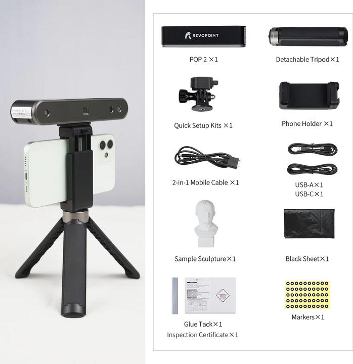 Produktbild Revopoint 3D-Scanner POP 2