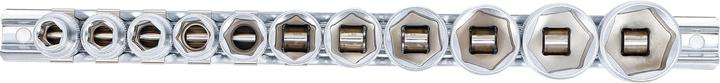 Productafbeelding BGS Doppenset, zeskant | aandrijving 10 mm (3/8") | SW 5/16" - 7/8" | 1... (10 mm)