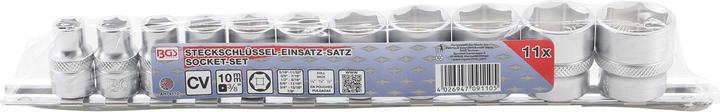 Productafbeelding BGS Doppenset, zeskant | aandrijving 10 mm (3/8") | SW 5/16" - 7/8" | 1... (10 mm)