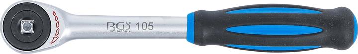 Image du produit BGS Cliquet réversible poignée rotative | 6,3 mm (1/4") (1/4")