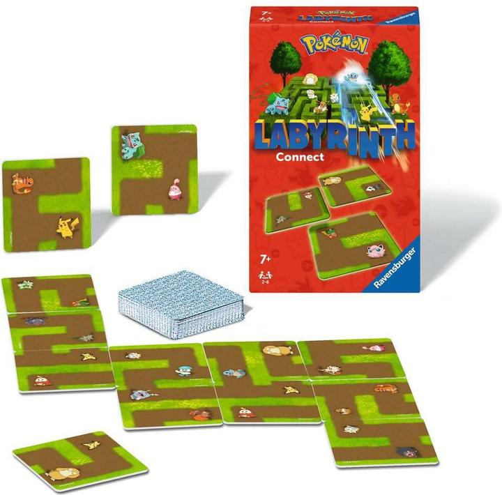 Image du produit Ravensburger 22579 - Pokémon Labyrinth Connect - Jeu à emporter pour 2-6 joueurs à partir de 7 ans avec les (Allemand, Italien, Français, Néerlandais, Portugais, Espagnol)