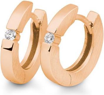 Actual product image Breuning Creoles - BRILL 0.07 ct. (585, - Gold)