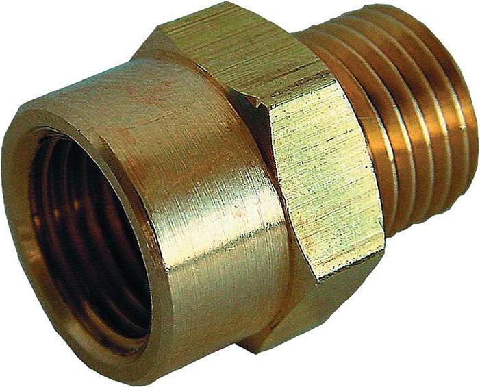 Immagine prodotto EWO Nipplo a doppia filettatura Filetto esterno in ottone G 1/4 Filetto interno G 3/8 (203.20 mm)