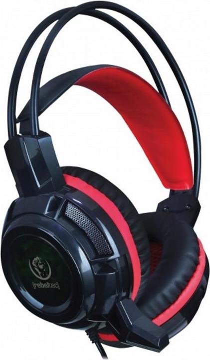 Produktbild Rebeltec wired headphones Baldur for gamers 2x3.5m (Kabelgebunden)