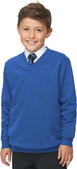 Produktbild Awdis Academy Junior Schul Sweatshirt mit VAusschnitt (2 StückPackung) (104)