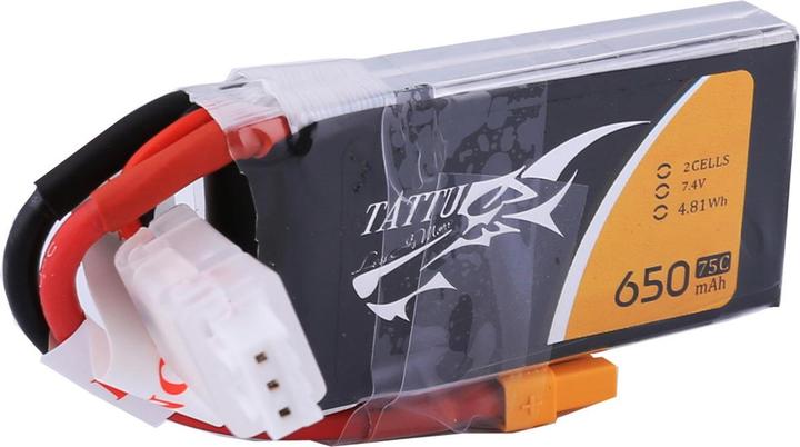 Image du produit Tattu Accu RC LiPo 650 mAh 7.4 V 75C (7.40 V, 650 mAh)