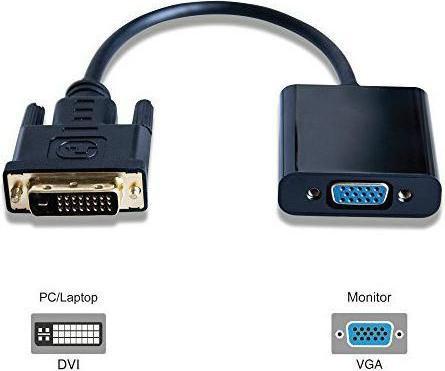Immagine prodotto ProXtend Adattatore da DVI-D 24+1 a VGA nero 20 cm (DVI, 20 cm)