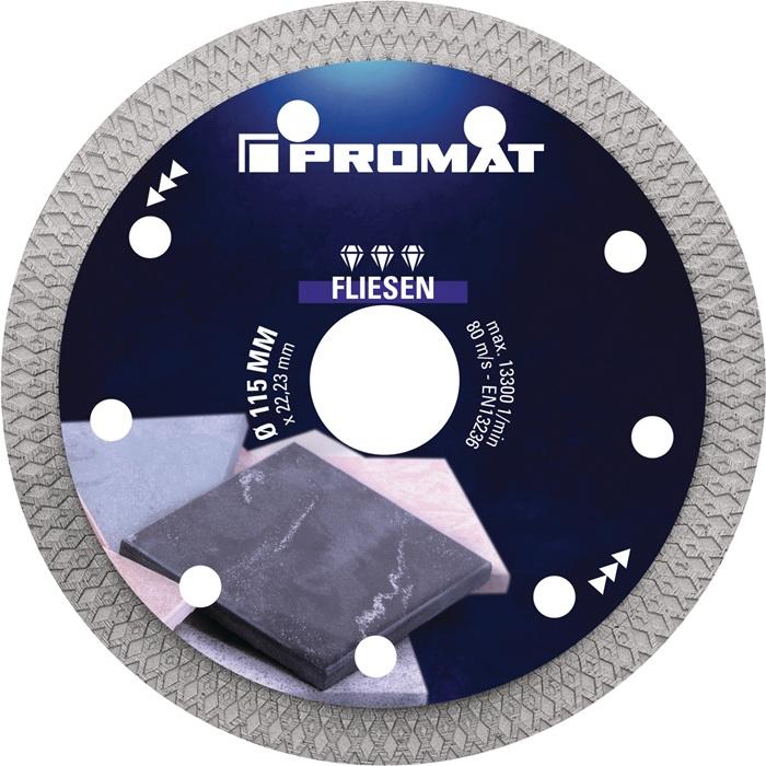 Actual product image Promat Diamond cutting disc FLIESEN PRO X