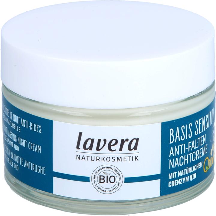 Produktbild Lavera Bas Sen Nac Cr Q10 (50 ml, Nachtcreme)