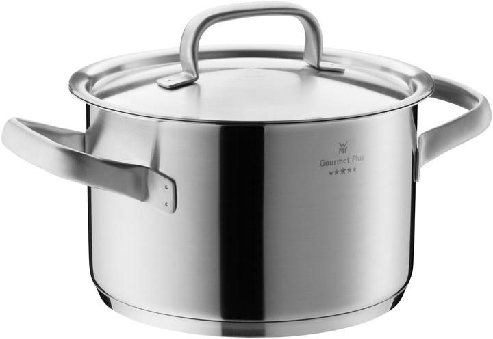 Gourmet Plus (20 cm, Casserole, Acier inoxydable)
