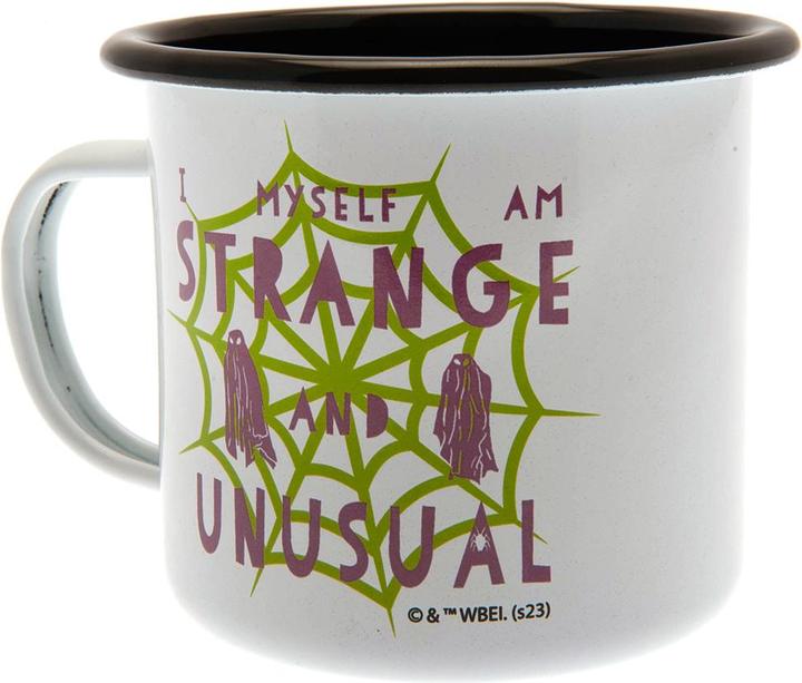 Actual product image Beetlejuice I Myself Am Strange And Unusual Enamel Mug Set (500 ml, 1 x)