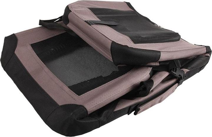 Image du produit Flamingo sac de transport pliable Alix Taupe S (Chien, Pliable)