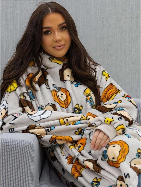 Produktbild Friends Erwachsene Gruppe Hoodie Decke (95 x 110 cm)