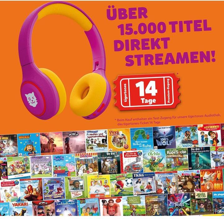 Produktbild Tigermedia Tigerbuddies Kopfhörer (Deutsch)