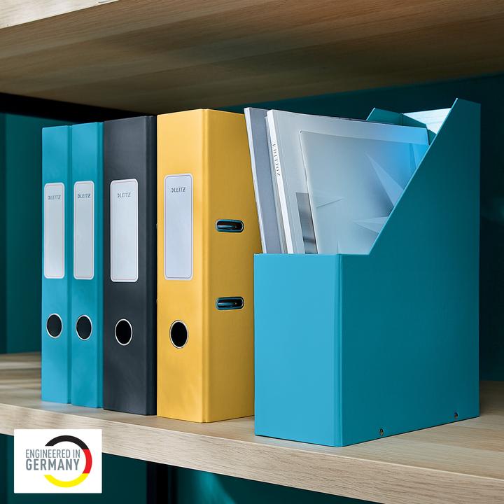 Actual product image Leitz Click & Store Cosy magazine file, A4, hardboard, blue Hardboard with PP film, assembled by means of (A4)