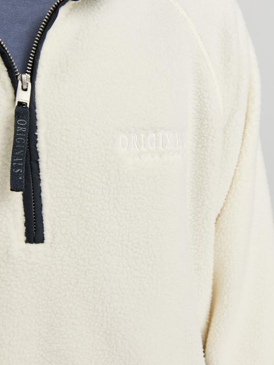 Produktbild Jack & Jones Einfarbig Fleece Sweatshirt Fleece Sweatshirt (L)