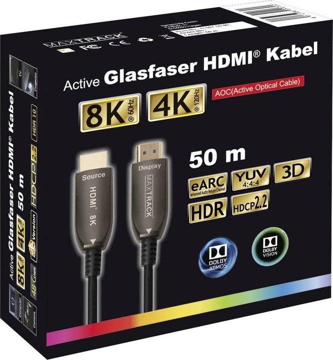 Actual product image Transmedia HDMI (Typ A) — HDMI (Typ A) (50 m, HDMI)
