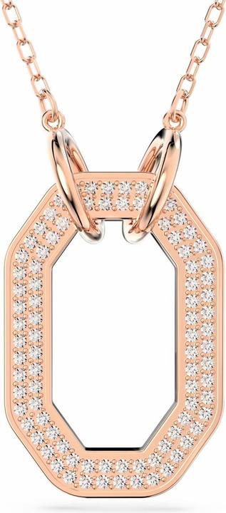 Produktbild Swarovski Dextera Achteckform Weiss Roségold (Swarovski Metall, 36 cm)