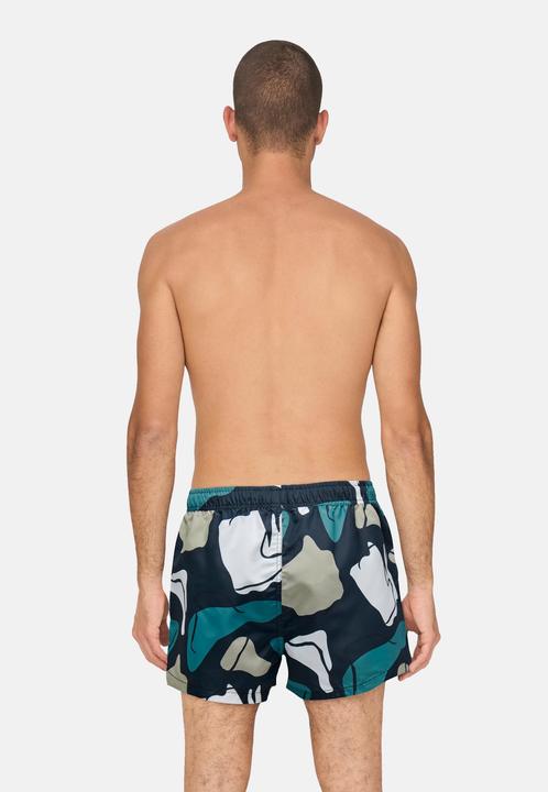 Actual product image Only & Sons Onstodd Swim Shortest Abstract Aop 6142 (S)