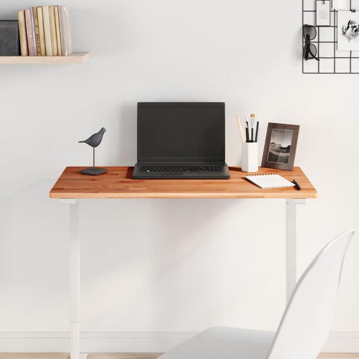 Image du produit VidaXL Tischplatte 80x40x1,5 cm Rechteckig Massivholz (80 x 40 x 1,5 cm)