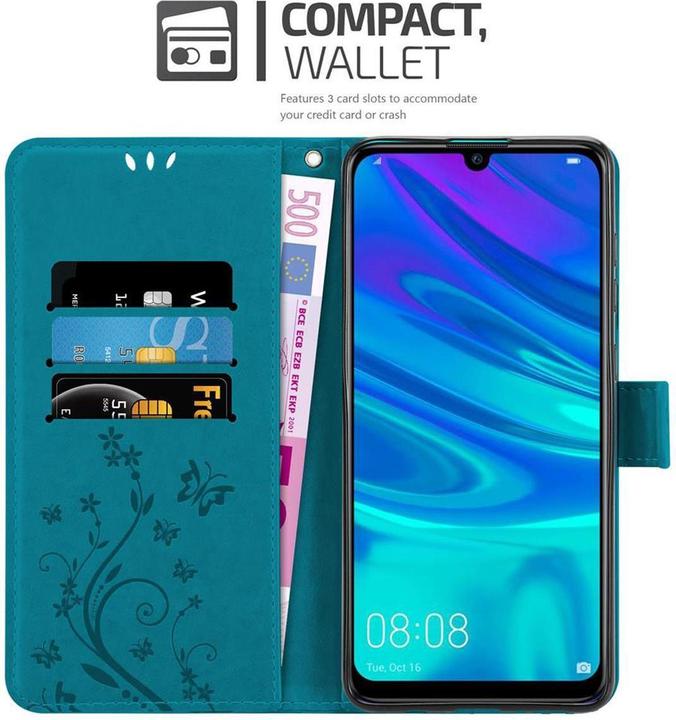 Image du produit Cadorabo Couverture du livre de fleurs (Huawei P Smart (2019))