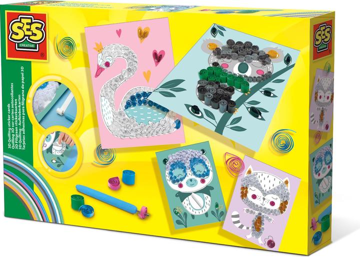 Productafbeelding Ses 3D Filigraan Sticker Kaarten