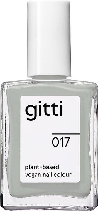 Actual product image Gitti no. 017 Nail Polish Feather Grey (Feather grey, Colour paint)