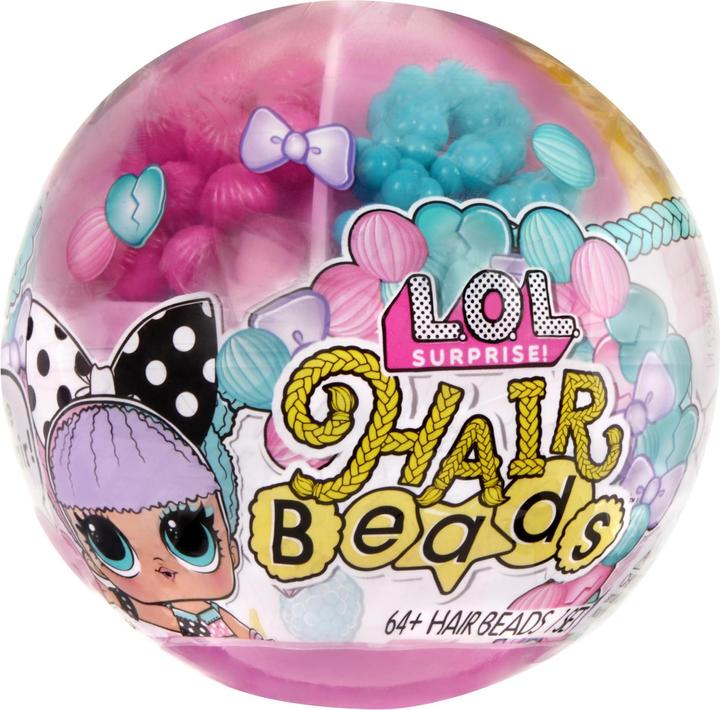 Actual product image MGA L.O.L. Surprise Hair Beads Tots Asst in PDQ