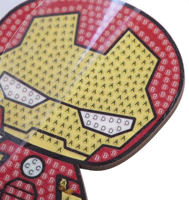Produktbild Craft Buddy Ironman, Crystal Art Figur ca. 11x8cm